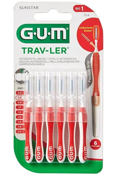 Imagen del producto Gum Trav-Ler  0.8 Rojo