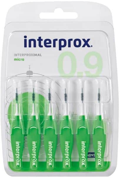 Imagen del producto Interprox: Cepillo interdental Micro 0.9 Verde