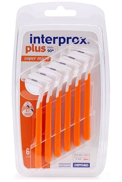 Imagen del producto Interprox Plus: Cepillo interdental Super Micro 0.7 Naranja